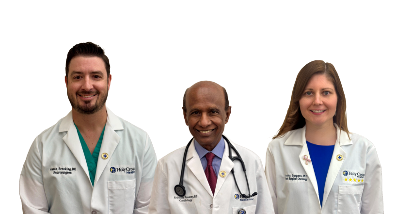 Dr. Brooking, Dr. Munuswamy, Dr. Burgers
