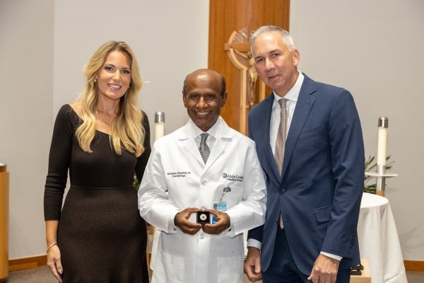 Laura Denoux, Dr. Karan Munuswamy, Dr. Jose Lopez