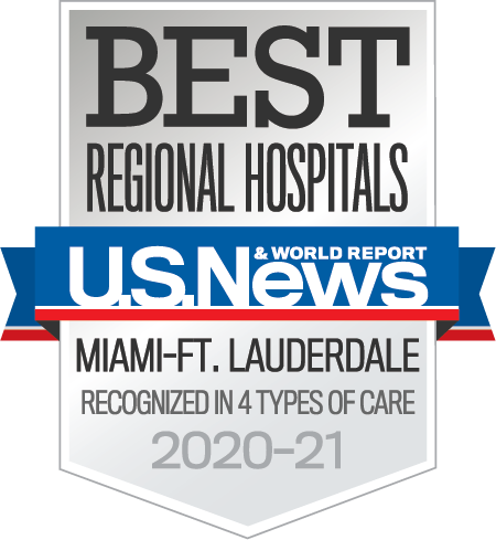 US News 2020 Best Regional Hospital badge 