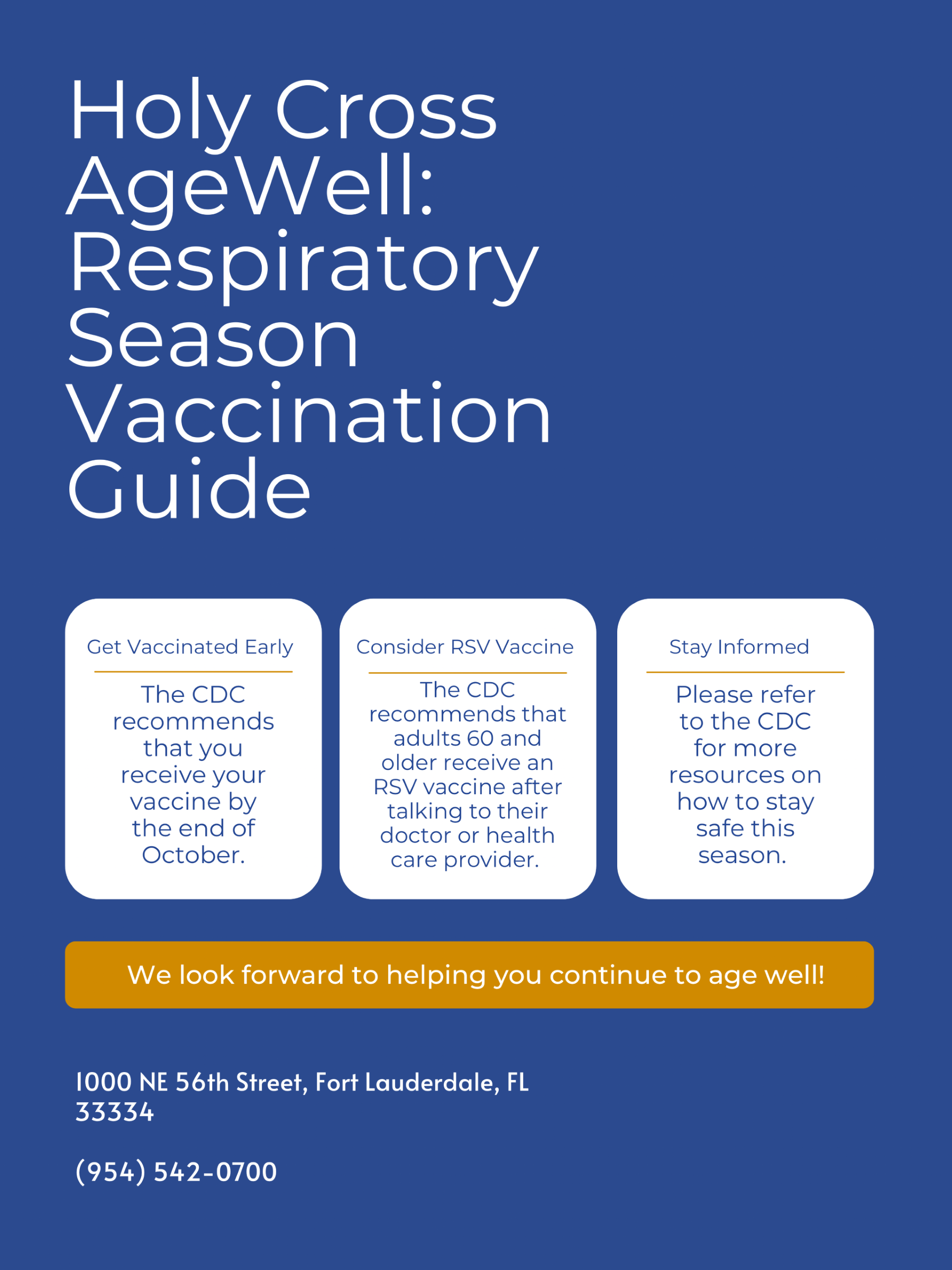 AgeWell  RSV infographic